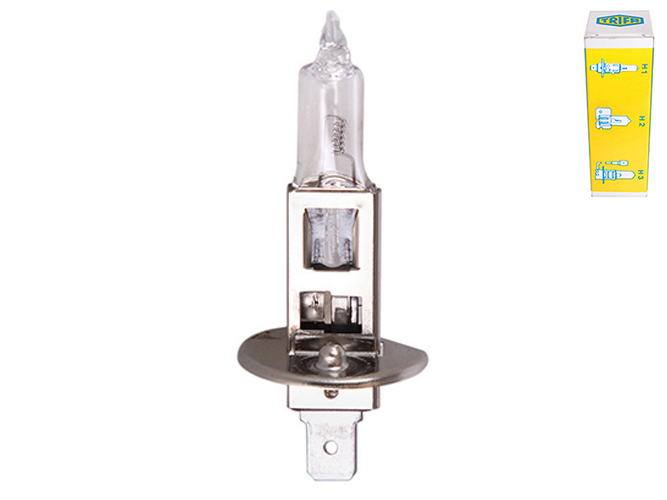 Лампа автомобільна галогенна для фари Trifa H1, 24V, 100W Chroma, цоколь P14,5s (01630)