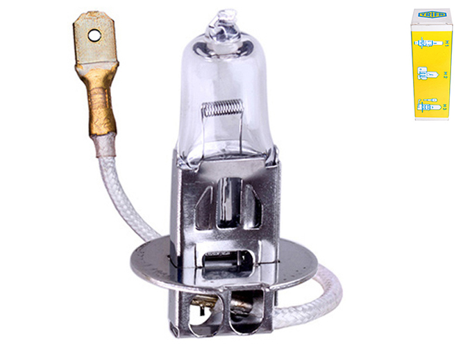 Лампа автомобільна галогенна для фари Trifa H3 12V, 130W, цоколь PK22s (01637)