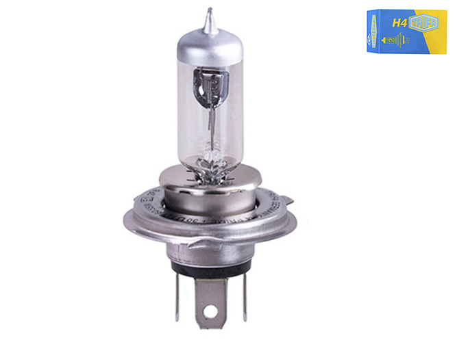 Лампа автомобільна галогенна для фари Trifa H4, 12V, 60 - 55W Prime, цоколь P43t (51661)