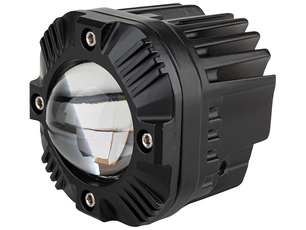 Фара рабочего света Pulso, WLP-40R6 SPOT, 1Led х 40W, 77х77х80мм, 9-36V, 40W, 3000K-4300K-6000K