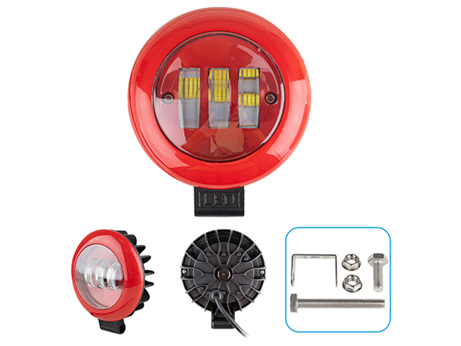 Фара рабочего света SPOT 3Led х 10W (116х58х134) 9-36V, 30W, 6000K (WLP-30A RD)
