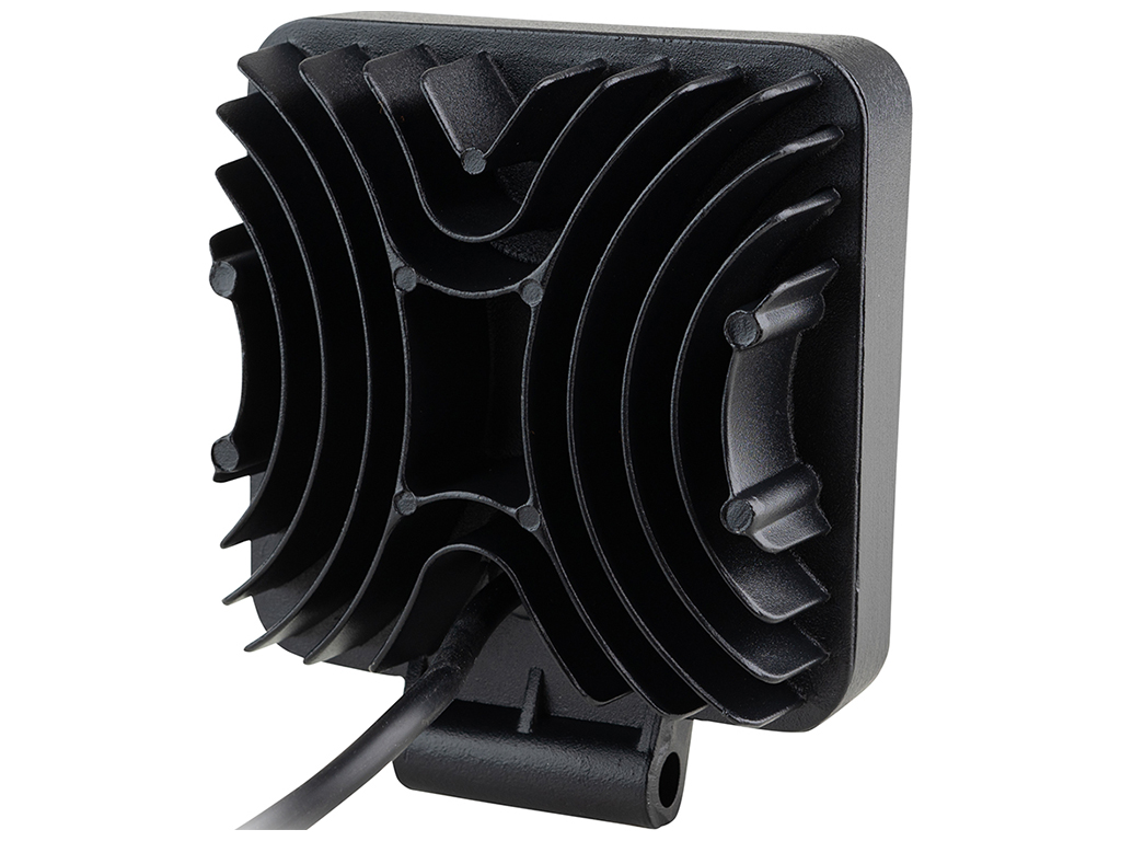 Фара рабочего света Pulso, WLP-SB56A FLOOD, 64Led х 0,9W, 106х106х50мм, 9-36V, 56W, 6000K