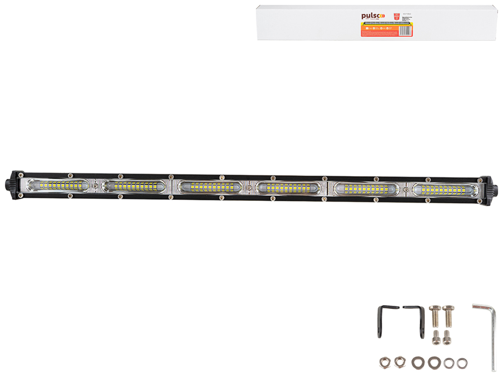 Фара рабочего света Pulso WLP-SB60 SPOT, 60Led х 1W, 542х45х40мм, 9-36V, 60W, 6000K