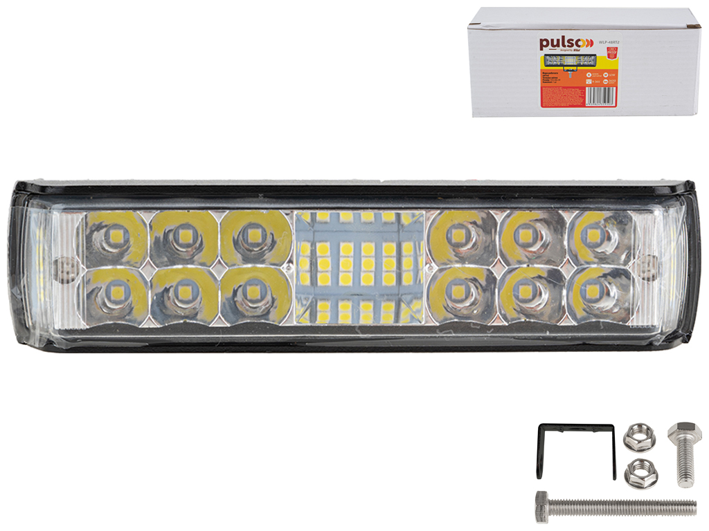 Фара рабочего света Pulso, WLP-48RT2 SPOT, 32Led х 1W, 153х38х39мм, 9-36V, 32W, 6000K