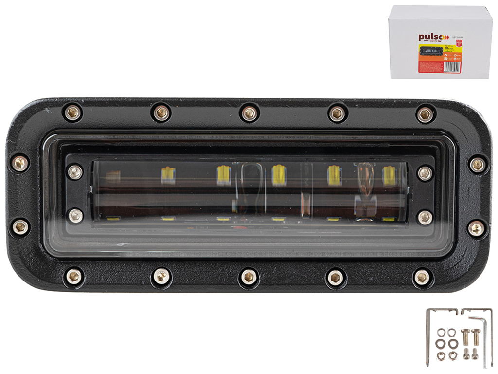 Фара рабочего света Pulso WLP-SB30L SPOT 6Led х 5W, 148х53х60мм, 9-36V, 30W, 6000K