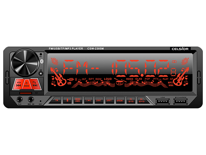 Бездисковий MP3/SD/USB/FM програвач Celsior CSW-2305M Bluetooth