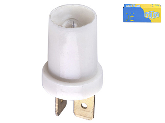Лампа автомобільна з клиновидним цоколем Trifa, 24V, 2,4W, цоколь REF9 T2 white (02771)