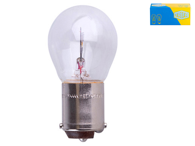 Лампа автомобільна прожекторна Trifa, 24V, 25W, цоколь BA15s (00404)