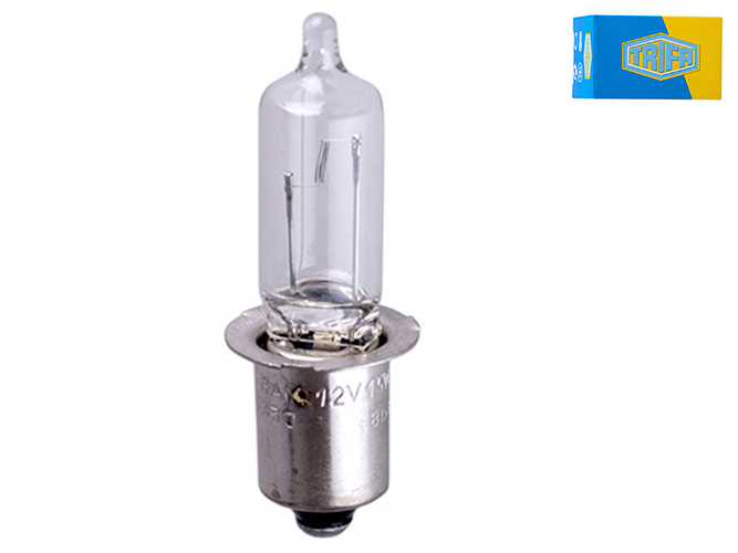 Лампа автомобільна для фари мотоцикла Trifa HS2, 12V, 15W, цоколь PX13,5s (00412)