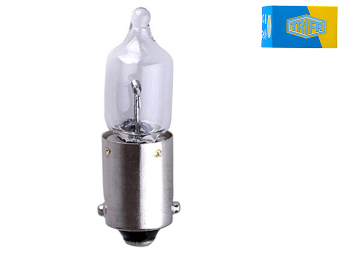 Лампа автомобильная мини - ваттная галогенная Trifa, 12V, 5W, цоколь BA9s (01639)
