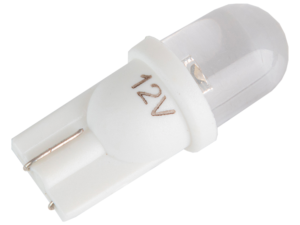 Лампа Светодиодная LED с пластиковым цоколем Trifa 12V 0,27W W2,1x9,5d T10 20mA white