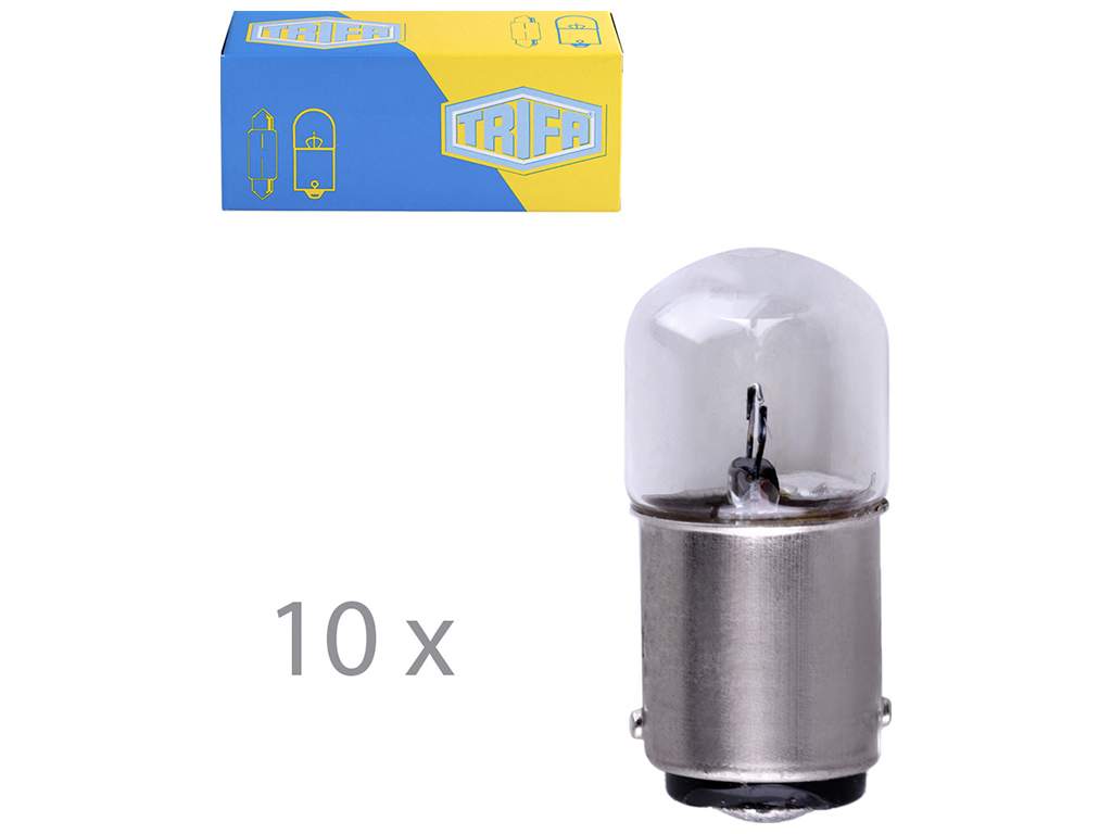 Лампа Сферична Trifa 12V 3W BA 15s (00313)
