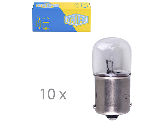 Лампа Сферична Trifa 24V R5W BA 15s Heavy Duty (21304)