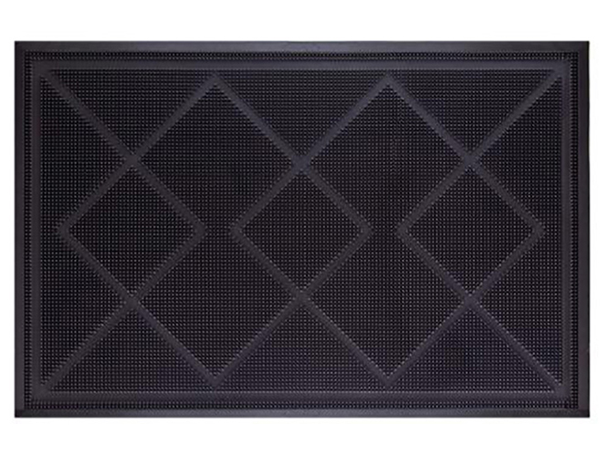 Коврик бытовой резиновый РОМБ 800х1200х1см, 6кг (98782)