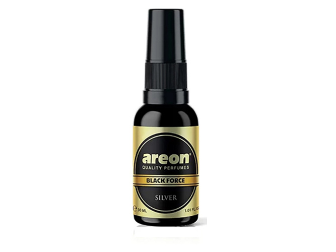 Освежитель воздуха AREON Perfume Black Force Silver, 30мл