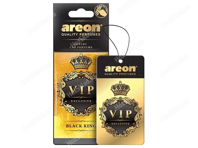 Освежитель воздуха Areon сухой листок VIP Black King (VIP02)