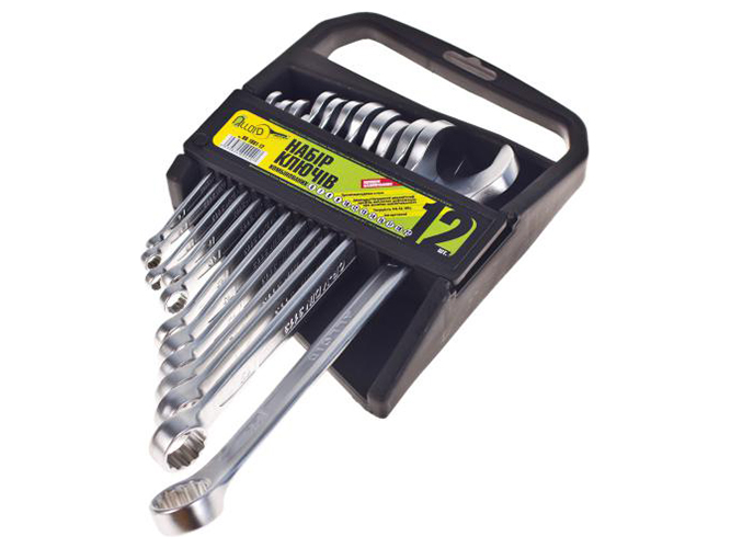 Набор ключей комбинированных Alloid (цена за набор 12 предметов), НК-1061-12