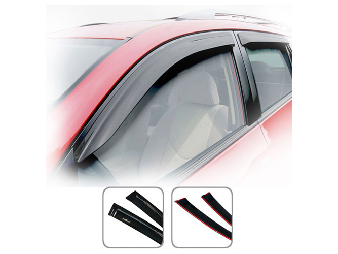 Дефлекторы окон Toyota Land Cruiser 150 Prado 2010 -> широкие (T103-IJ)