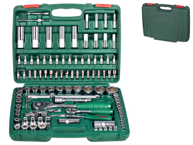 Набор торцевых головок HANS, профессиональный, 1/4 "DR4-14мм и 1/2 "DR10-32мм(цена за набор 108 пред