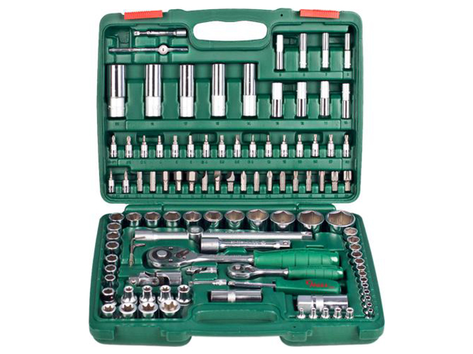 Набор торцевых головок HANS, профессиональный, 1/4 "DR4-14мм и 1/2 "DR10-32мм(цена за набор 108 пред