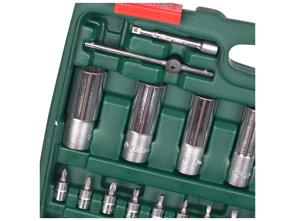 Набор торцевых головок HANS, профессиональный, 1/4 "DR4-14мм и 1/2 "DR10-32мм(цена за набор 108 пред