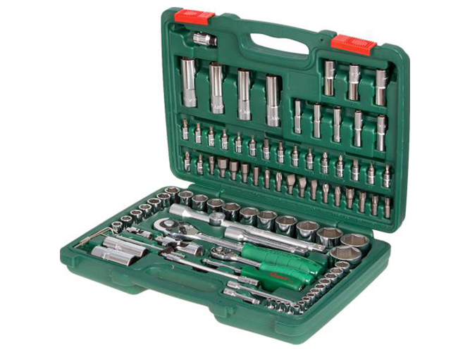 Набор торцевых головок HANS, профессиональный 1/4 "DR4-14мм и 1/2 "DR10-32мм (цена за 94 предметов) 