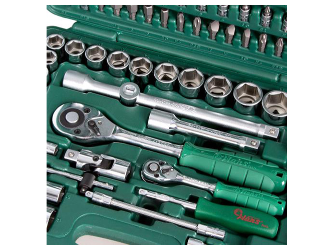 Набор торцевых головок HANS, профессиональный 1/4 "DR4-14мм и 1/2 "DR10-32мм (цена за 94 предметов) 