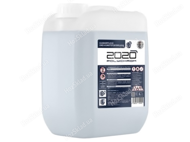 Кондиционер для резины и пластика Polychrom 2020 BLACK SHINE, 5л (5455)