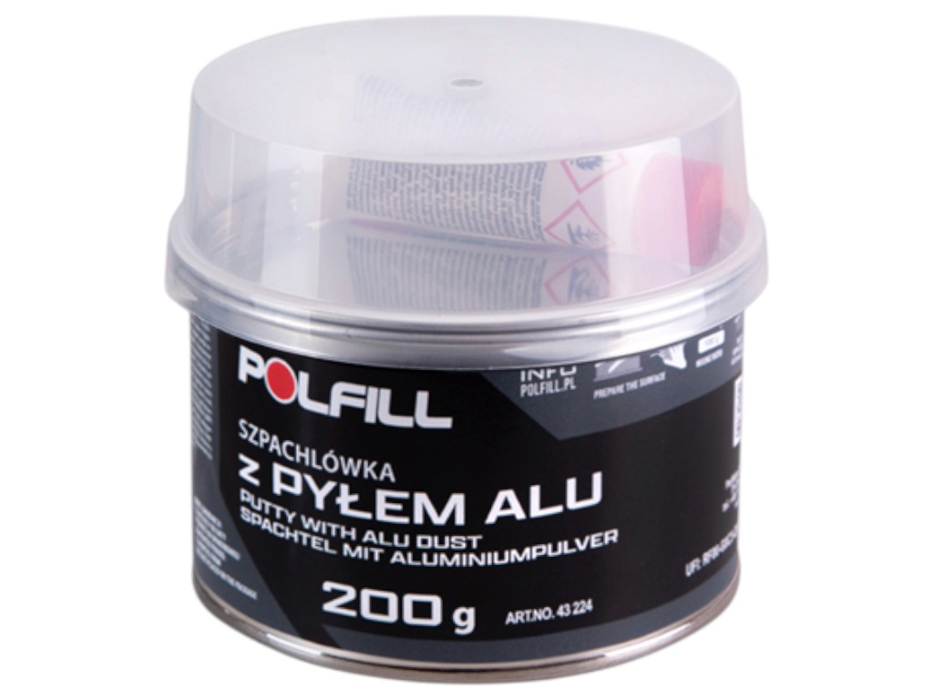 Шпаклёвка Polfill с алюминием, 0,2 кг