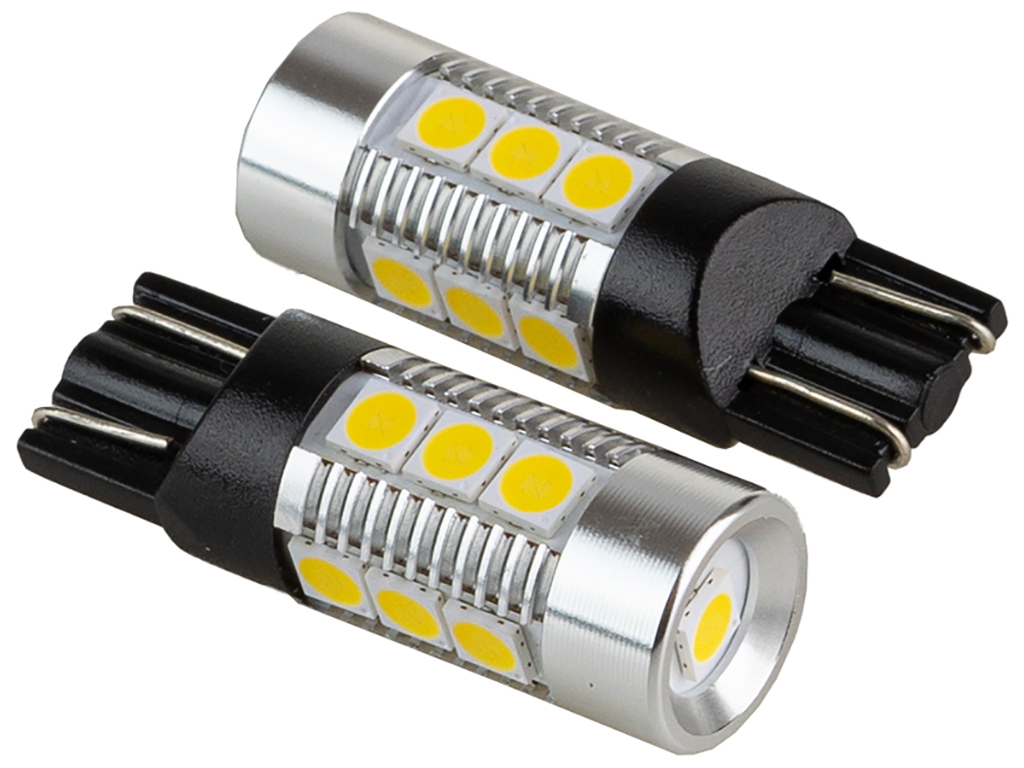 Лампа Pulso габаритные LED T10/W2.1x9.5d 9SMD-3030, 9-18v, 320lm (цена за 2шт) (LP-66163)