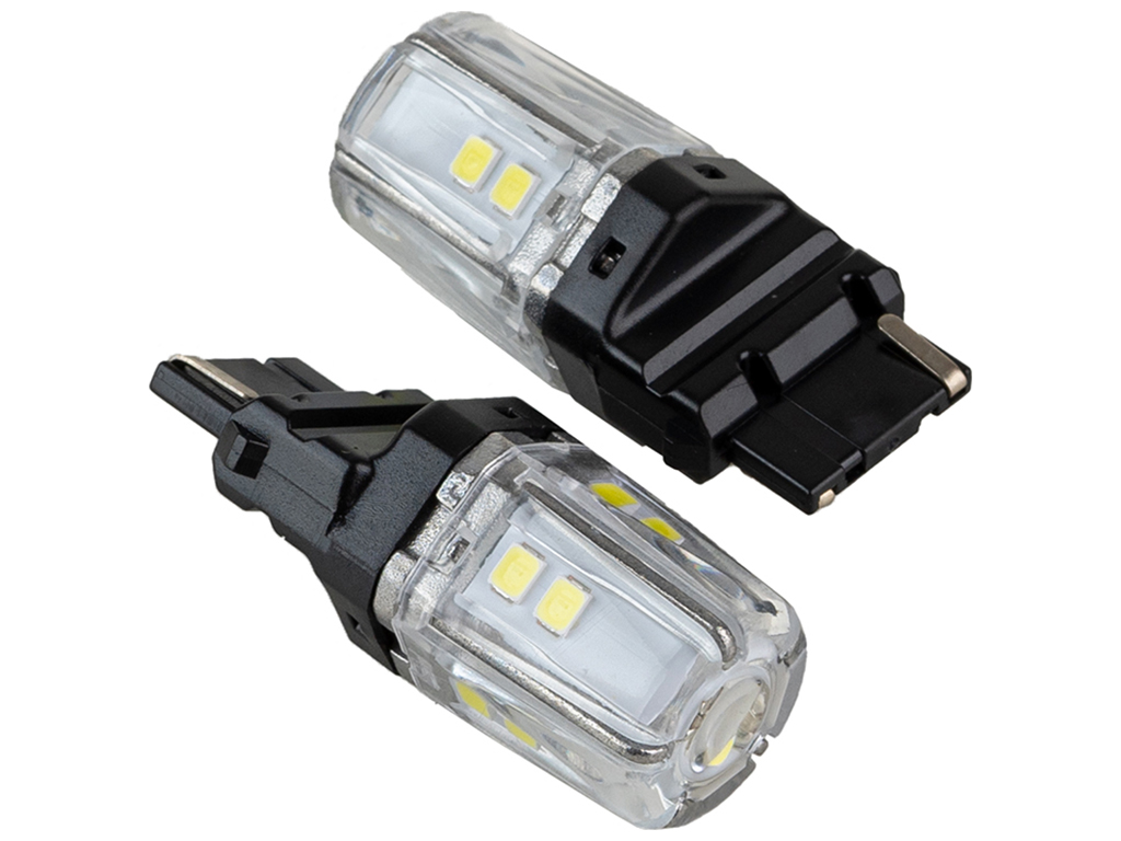 Лампа Pulso габаритные LED 3156/W2.5x16q/12SMD-2835, 1контакт, 9-36v, 550lm, WHITE (цена за 2шт) (LP