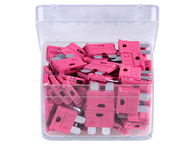 Предохранитель Euro 10А, 100шт