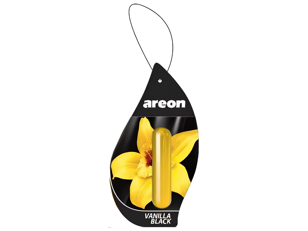 Освежитель воздуха жидкий листок Areon "liquid" Vanilla Black, 5мл (LR23)