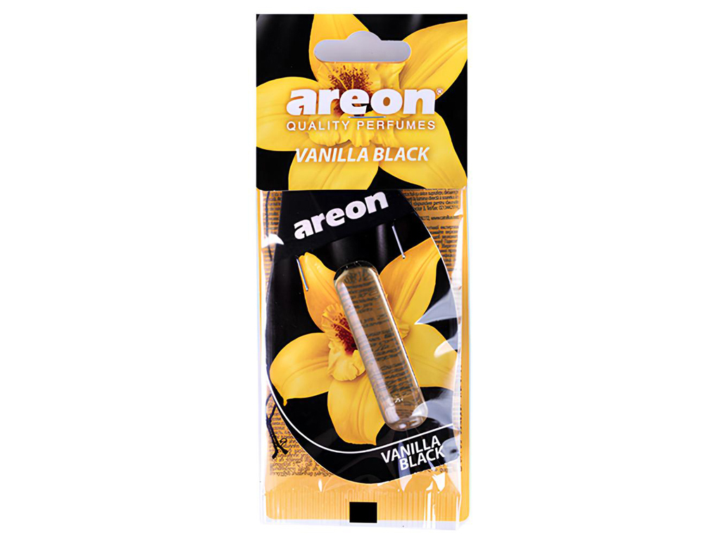 Освежитель воздуха жидкий листок Areon "liquid" Vanilla Black, 5мл (LR23)