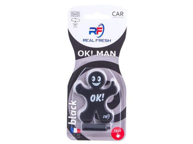 Освежитель воздуха REAL FRESH OK! MAN Black