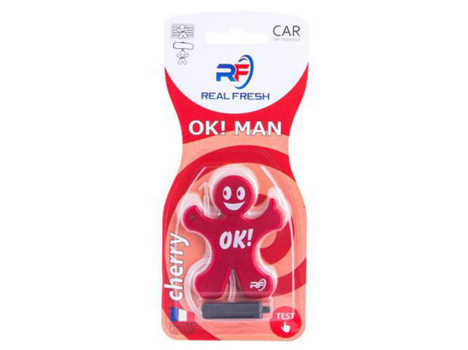 Освежитель воздуха REAL FRESH OK! MAN Cherry