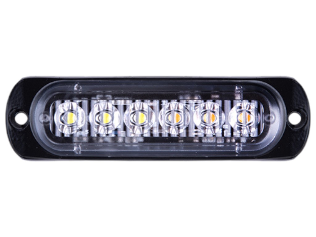 Повторювач габариту, 6 Led, 12V, колір білий+жовтий