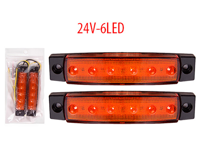 Фонарь габаритный (BL-64906YL 12-24V), 2шт