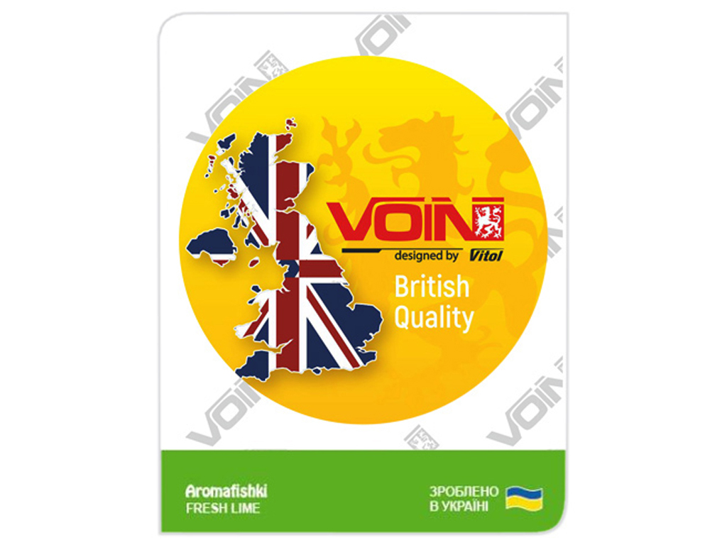 Освіжувач повітря автомобільний, підвісний Voin "Fresh Lime" (Свіжий лайм)