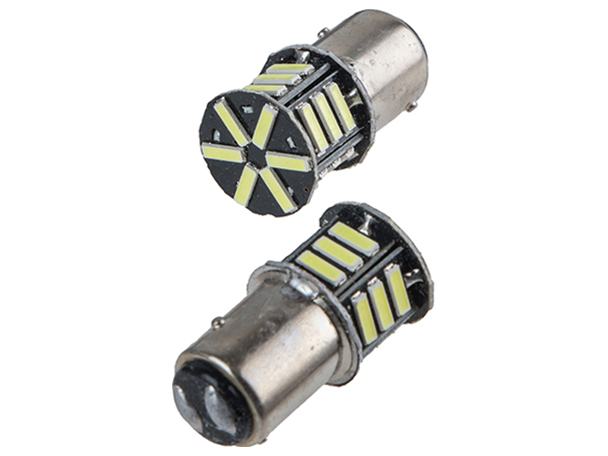 Лампа диодная S25 1157-7020-21SMD 2 контакта, 10848