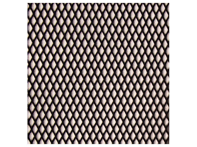 Решетка декоративная Alloid №4, без упаковки, 100×20 см, черная