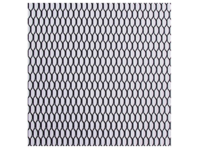 Решетка декоративная для авто №6, 100×20см, черная, без упаковки