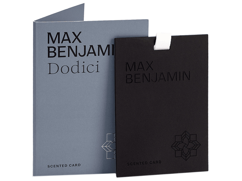 Освежитель воздуха Max Benjamin Scented Card Dodici, для шкафа и авто, 8×0,5×11,3см (717714)