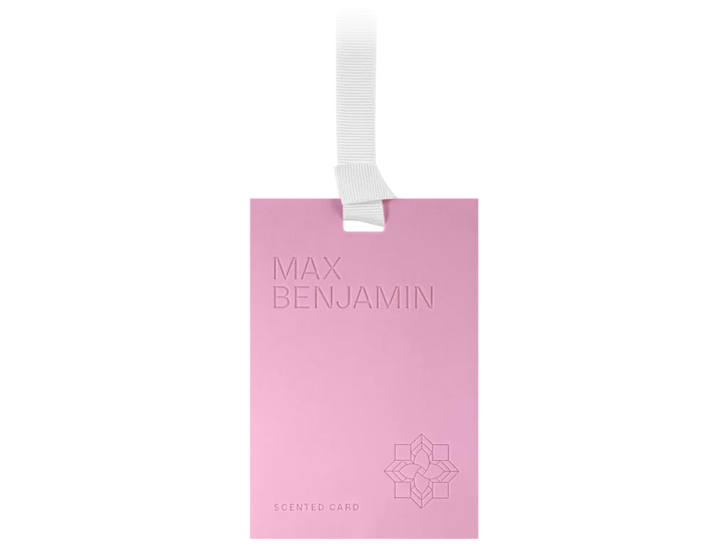 Освіжувач повітря Max Benjamin Scented Card Pink Peper, для шафи та авто, 8×0,5×11,3см (717721)