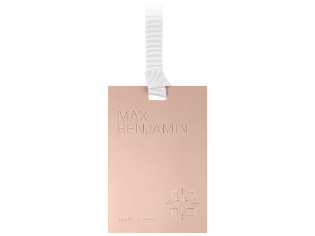 Освіжувач повітря Max Benjamin Scented Card Irish Leather&Oud, для шафи та авто, 8×0,5×11,3см (71777