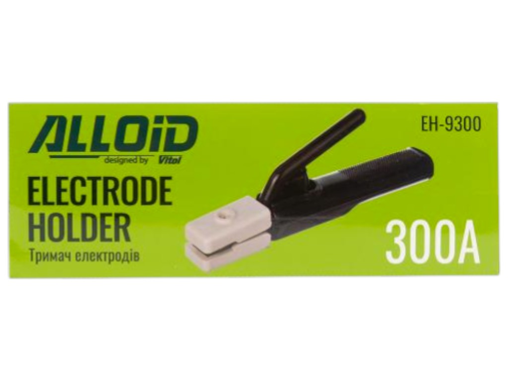 Держатель электродов Alloid 300а, термостойкий корпус, эргономичная ручка
