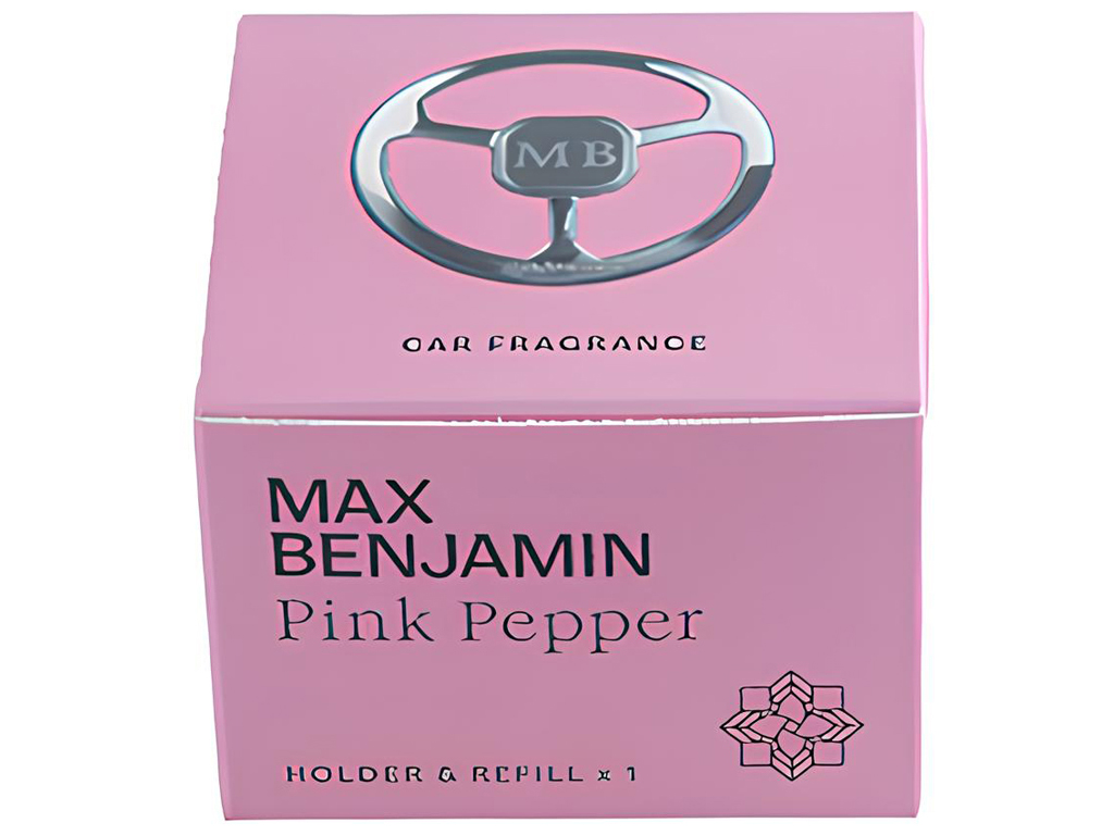 Освежитель воздуха автомобильный Max Benjamin Holder&Refills Pink Pepper, 7×7×5см (717929)