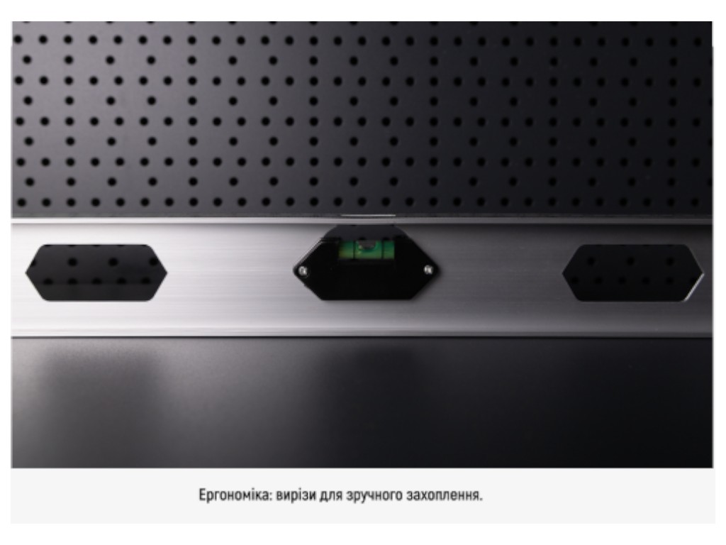 Уровень строительный Alloid 100 см, 3 капсулы, 2 ручки
