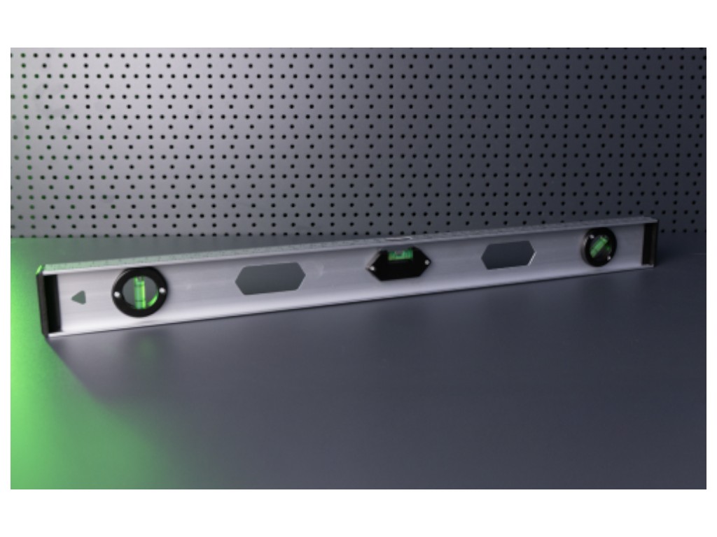 Рівень будівельний Alloid 150 см, 3 капсули, 2 ручки