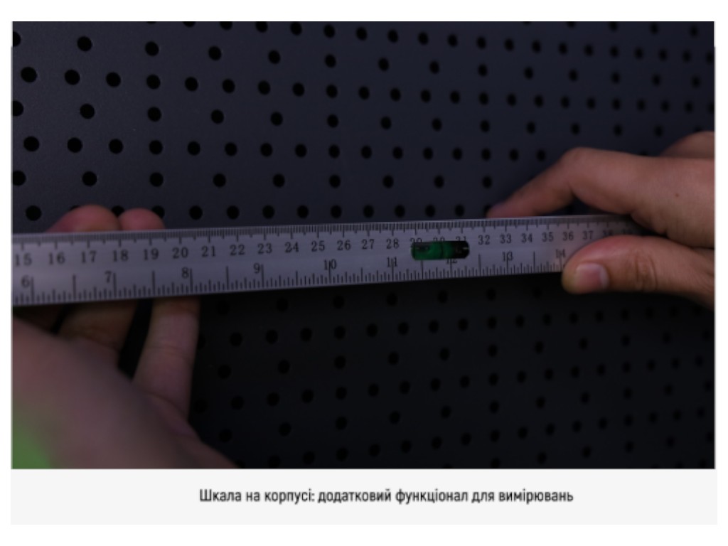 Рівень будівельний Alloid 150 см, 3 капсули, 2 ручки